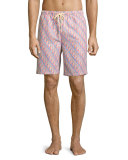 Surfboard Swim Trunks, Pink