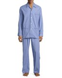 Glen Check Cotton Pajamas, Multi