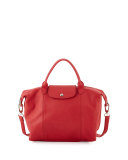Le Pliage Cuir Strap Handbag 