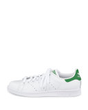 Adidas Smith绿尾小白鞋