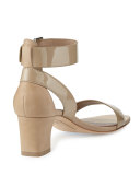 Farah Patent/Leather City Sandal, Sand