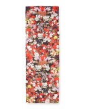 Demi Floral Voile Scarf, Red