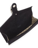 Dionysus GG Supreme Small Clutch Bag, Black