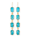 Bliss Dream Turquoise Drop Earrings