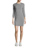 The 3/4-Sleeve Dress, Heather Gray