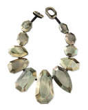 Black-Lip Mother-of-Pearl Statement Necklace