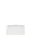 Lara Acrylic Backlit Clutch Bag, White
