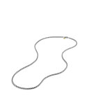 Medium Box Chain with Gold, 32"L