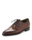 Alesandro Burnished Leather Oxford, Brown