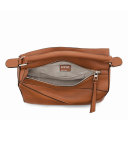Puzzle Small Satchel Bag, Tan