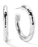 Glamazon Silver Hoop Earrings