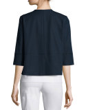 Athea Knit Cropped Topper Jacket