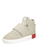 Men's Tubular Invader Suede Mid-Top Sneaker