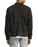 Suzaki Denim Slim Jacket, Slander