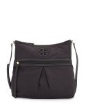 Nylon Swing Pack Crossbody Bag, Black