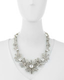 Modern Baguette Crystal Necklace