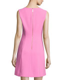 sleeveless a-line dress
