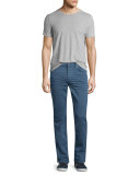 Brixton Stone Resin Denim Jeans, Blue