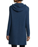 Cashmere Kangaroo-Pocket Hoodie
