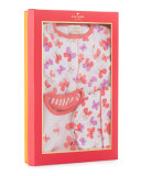 7-Piece Butterfly Gift Set, Pink, Size 3-9 Months