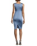 Pia Sleeveless Cocktail Sheath Dress