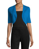 Half-Sleeve Knit Shrug, Wave