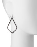 Sophee Statement Drop Earrings in Gunmetal