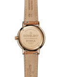 Agnes Varis 32mm Alligator Strap Watch with Diamonds 
