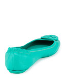 Minnie Travel Logo Ballerina Flat, Biscayne