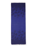 Swallow Degrade Scarf, Iris