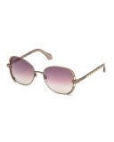 Butterfly Sunglasses w/ Swarovski® Crystals