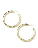 Glamazon 18k Gold #3 Hoop Earrings