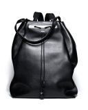 Backpack 11 Leather Bag, Black