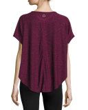 Scalloped Jersey Tee