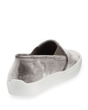 Huxley Velvet Slip-On Sneaker