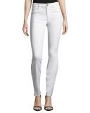 The Charlie Skinny Jeans with Raw Hem, Hennie