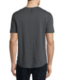 Johnny Slub Pocket T-Shirt, Dark Gray