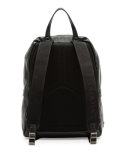 Soft Leather Backpack, Black (Nero)