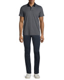 Neoteric Flat-Front Pants, Navy