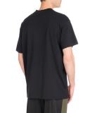 Columbian-Fit Sunset Logo T-Shirt, Black