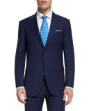 Sienna Contemporary-Fit Solid Two-Piece Travel Suit, Navy