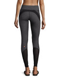 Dotty Defy Athletic Leggings, Black