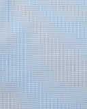 Micro-Houndstooth Dress Shirt, Light Blue