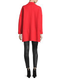 Boiled Wool Kimono Jacket