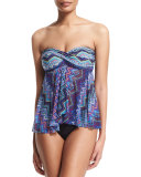 Skyline Flyaway Printed Bandini Swim Top
