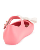 Mini Ultragirl Bow Jelly Flat, 5T-10T