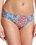 Juno Printed Banded Swim Bottom
