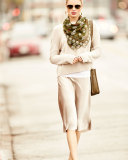 Satin Bias-Cut Slip Skirt