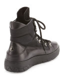 Winter Shearling-Tongue Boot, Black