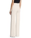 Creased Classic Trousers, Light Pink
